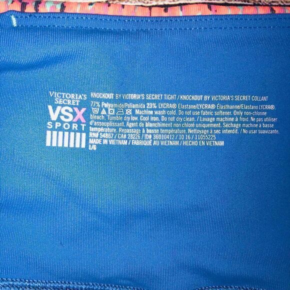 NWOT womens large victoria secret VSX sport knockout leggings - Picture 2 of 7